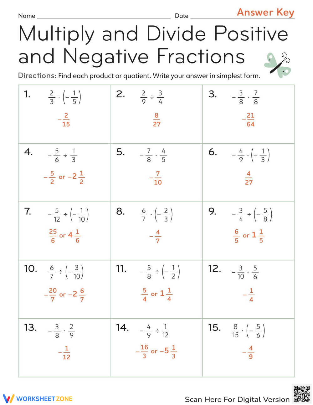 dividing rational numbers worksheet