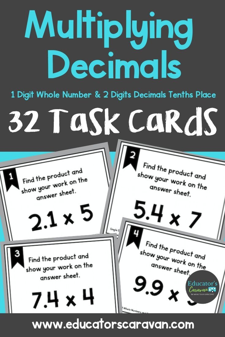 multiplying decimals and whole numbers worksheet
