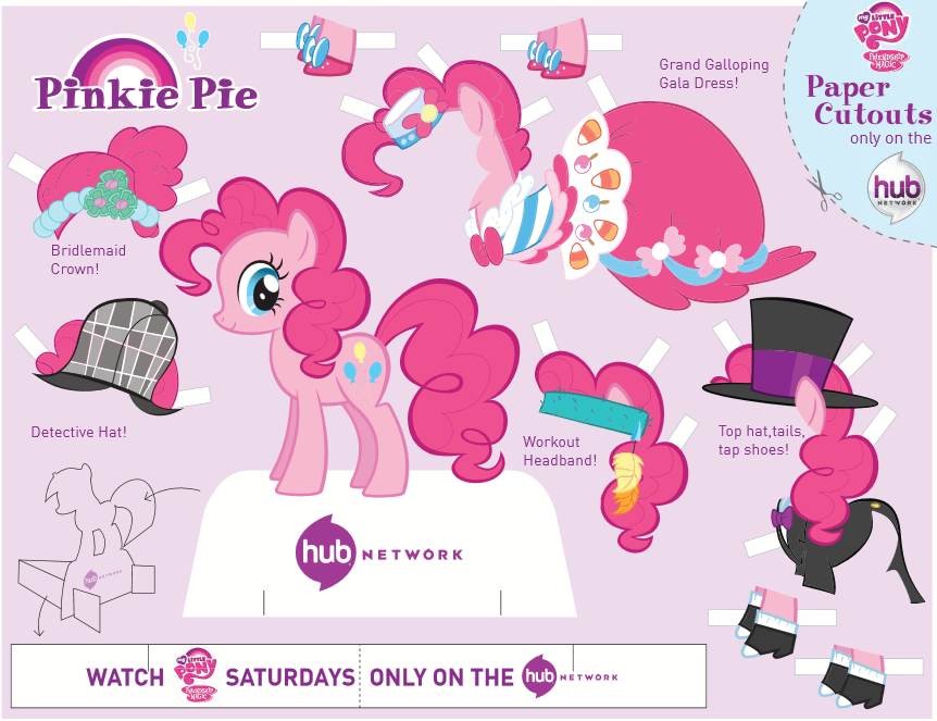 My Little Pony Paper Doll Printable Free Printable Templates
