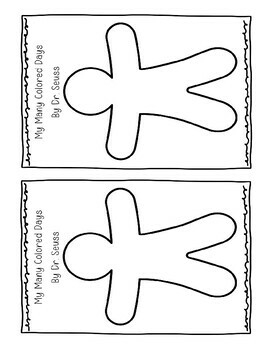 My Many Colored Days Activities Color Worksheet By Savannah Rankin