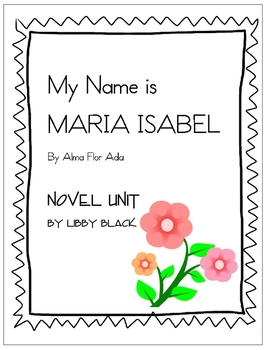 my name is maria isabel printable activities