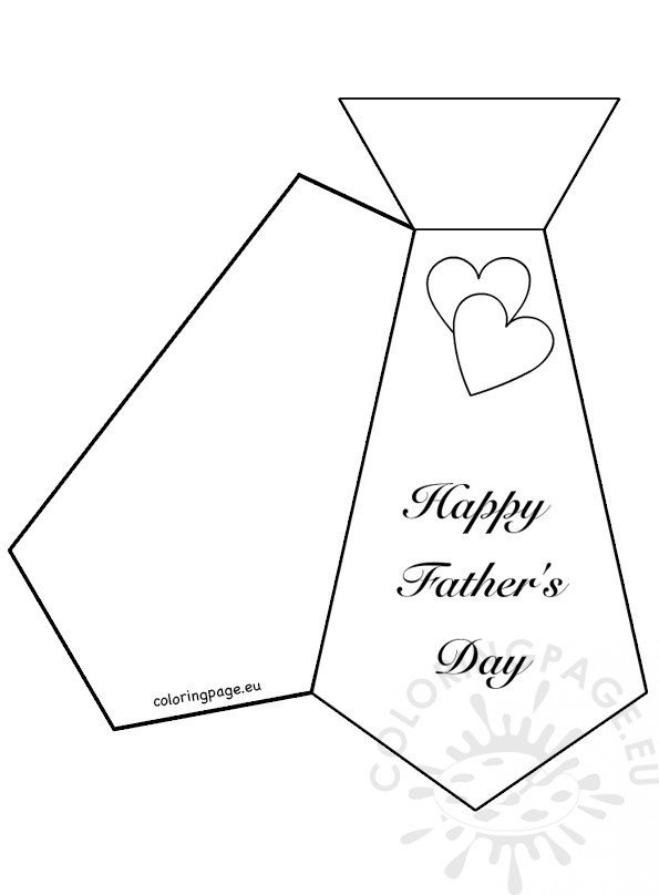 fathers day card template printable