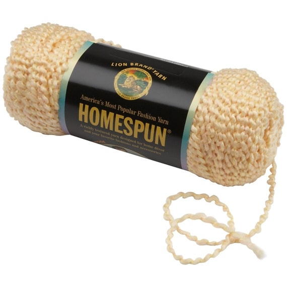 New Lion Brand Homespun Yarn 372 SUNSHINE By JDCrochetCreations