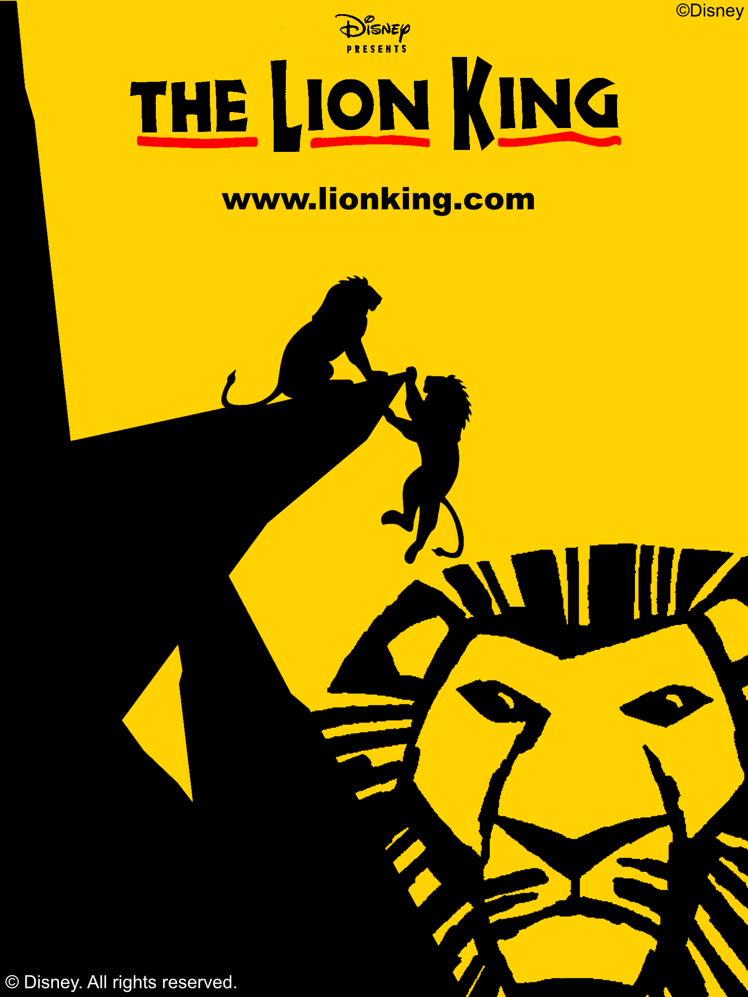 New Lion King Broadway Musical Poster The Lion King Musical London 
