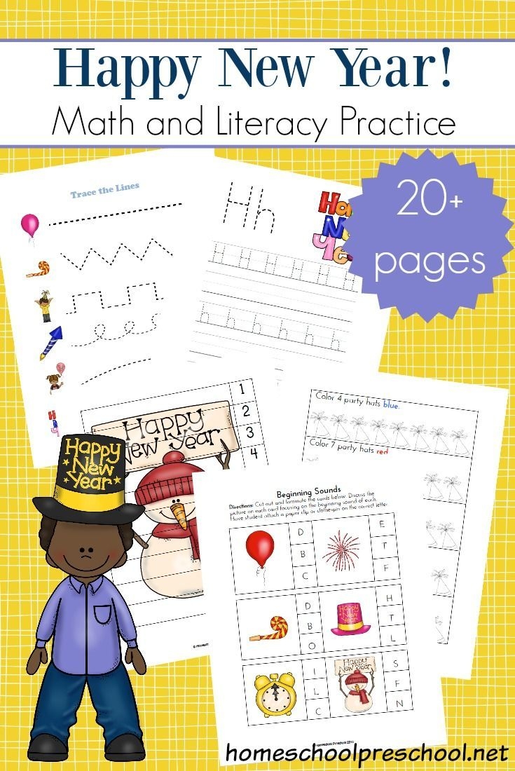 New Year Printable Activities