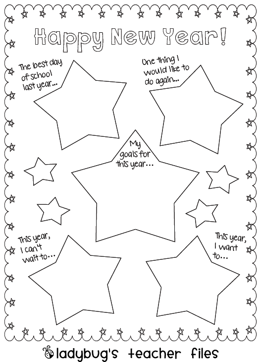 New Year Printable Activities