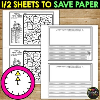 new years 2021 printable activities