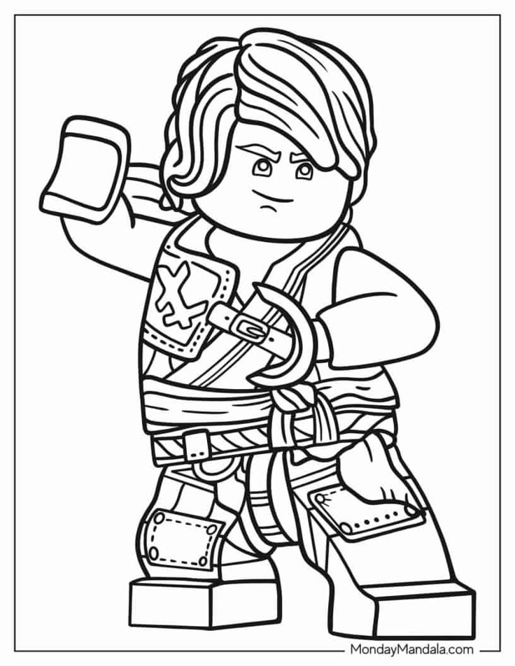 Ninjago Printable Colouring Pages Dev onallcylinders