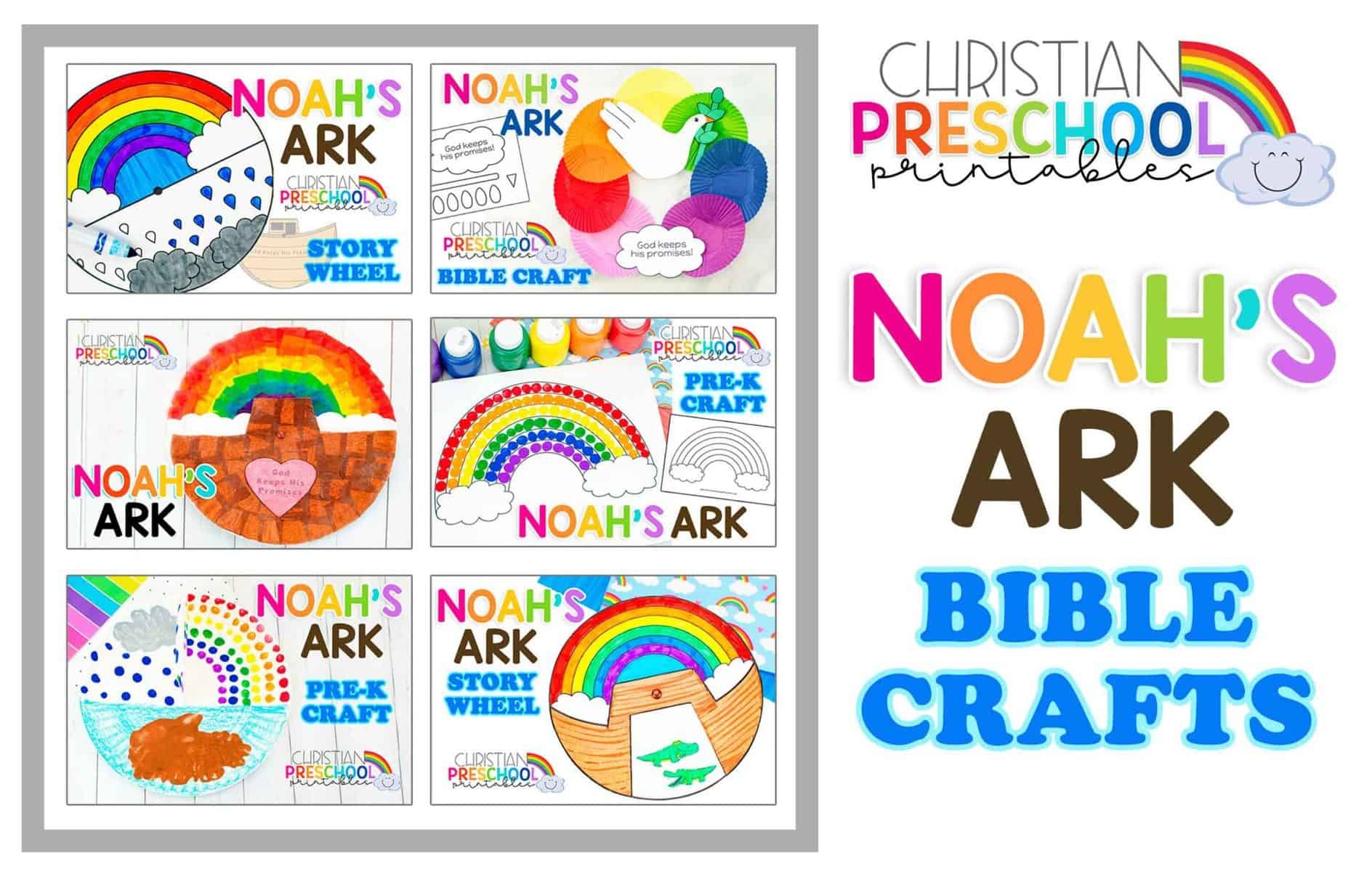 Noah 39 s Ark Crafts Christian Preschool Printables