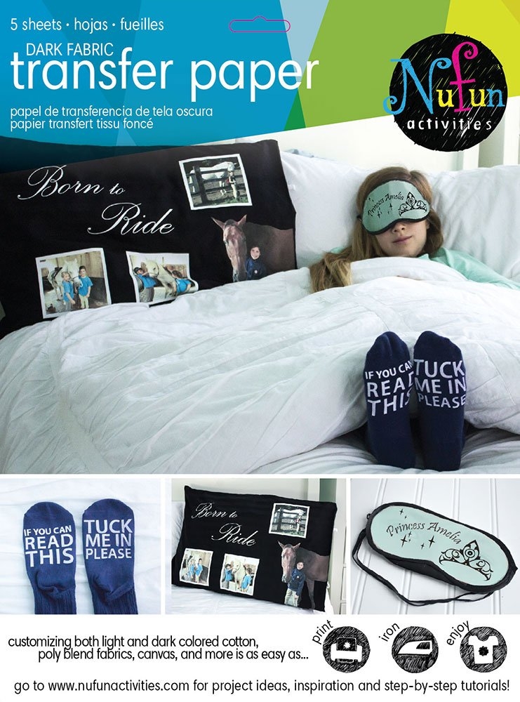 Nufun Activities Inkjet Printable Iron On Heat Transfer Paper