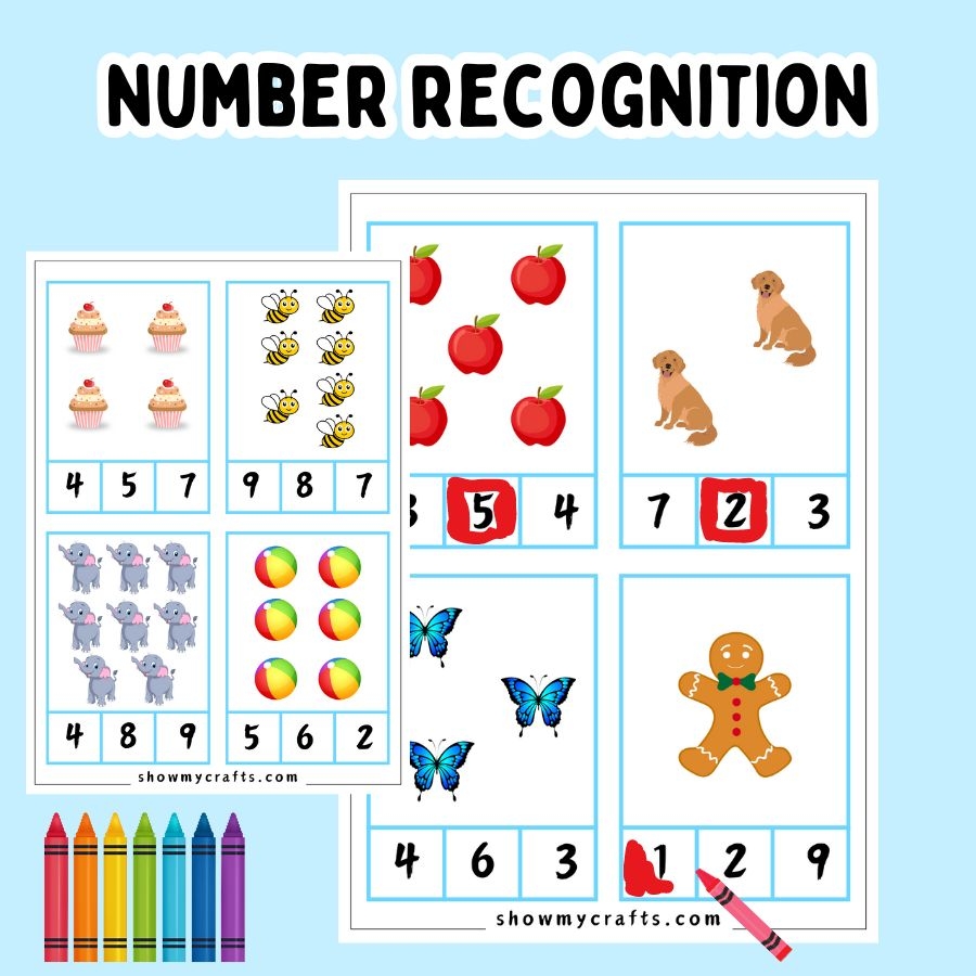 Number Recognition Worksheets 1 20 Worksheets Library