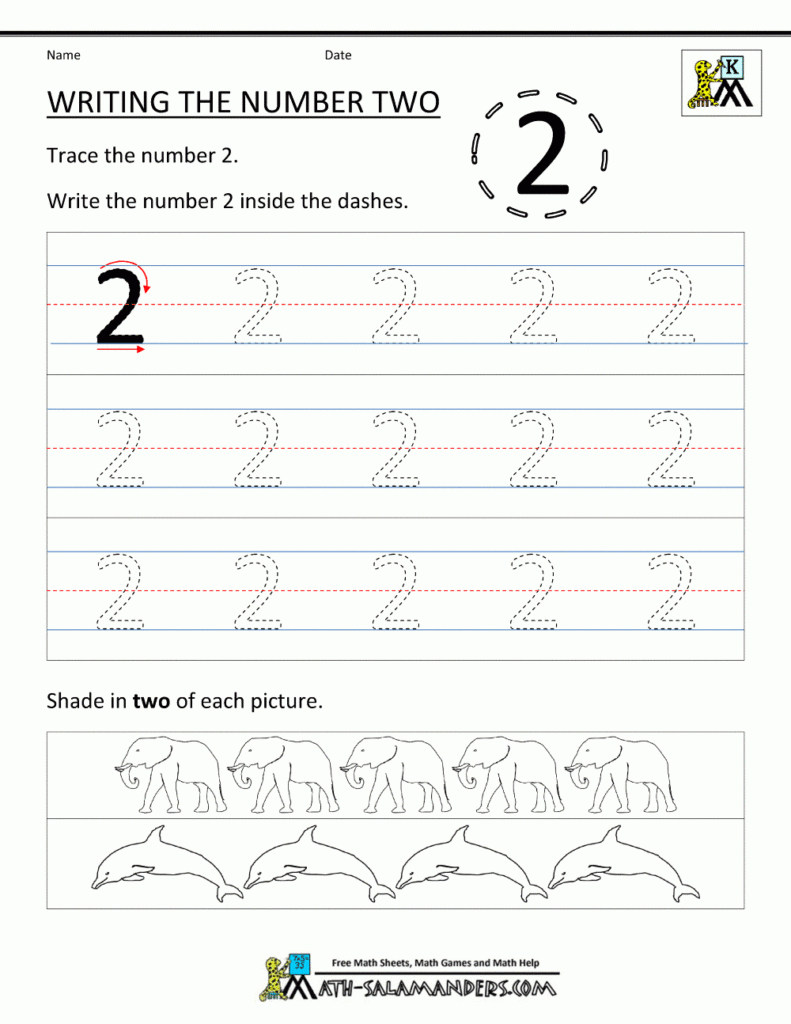 Numbers 1 10 Handwriting Worksheets NumbersWorksheet 