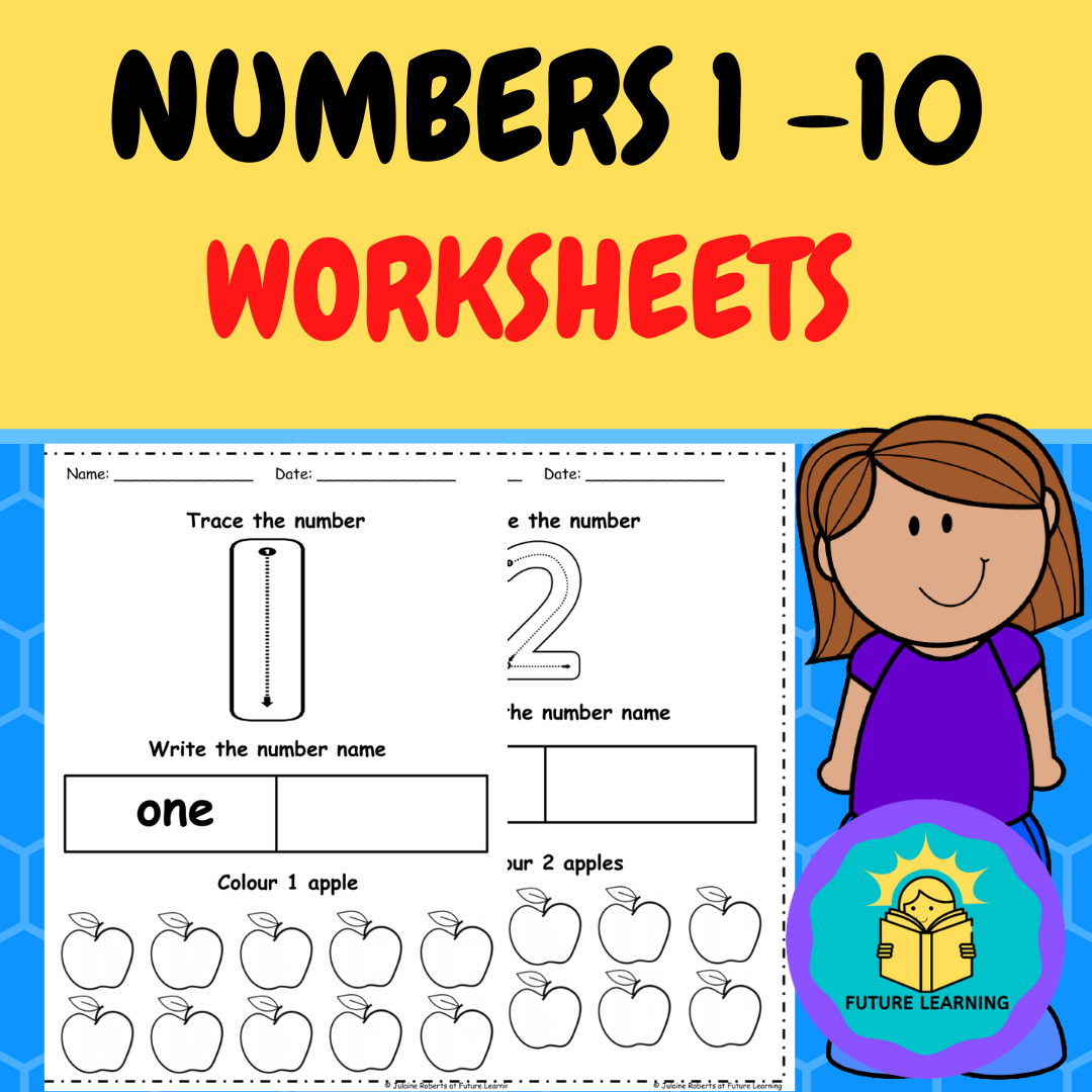 Numbers 1 10 Kindergarten Worksheets Made By Teachers
