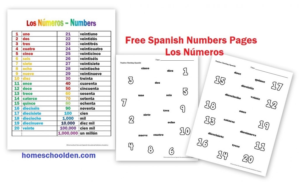 Numbers In Spanish Worksheets And How To Count 1 1000 Worksheets Library