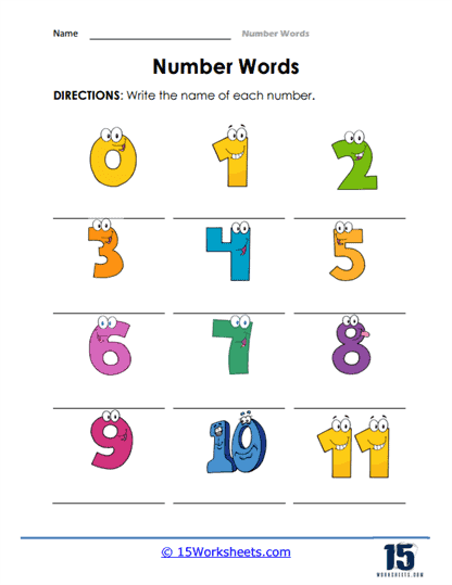 Numbers In Words Worksheets 15 Worksheets Worksheets Library