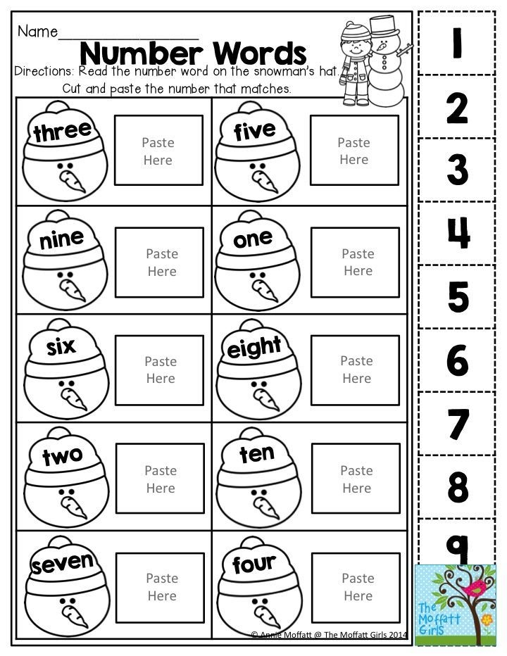 writing numbers into words worksheet