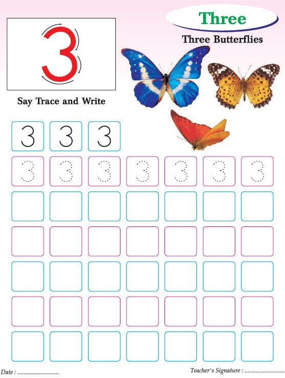 worksheet practice writing numbers