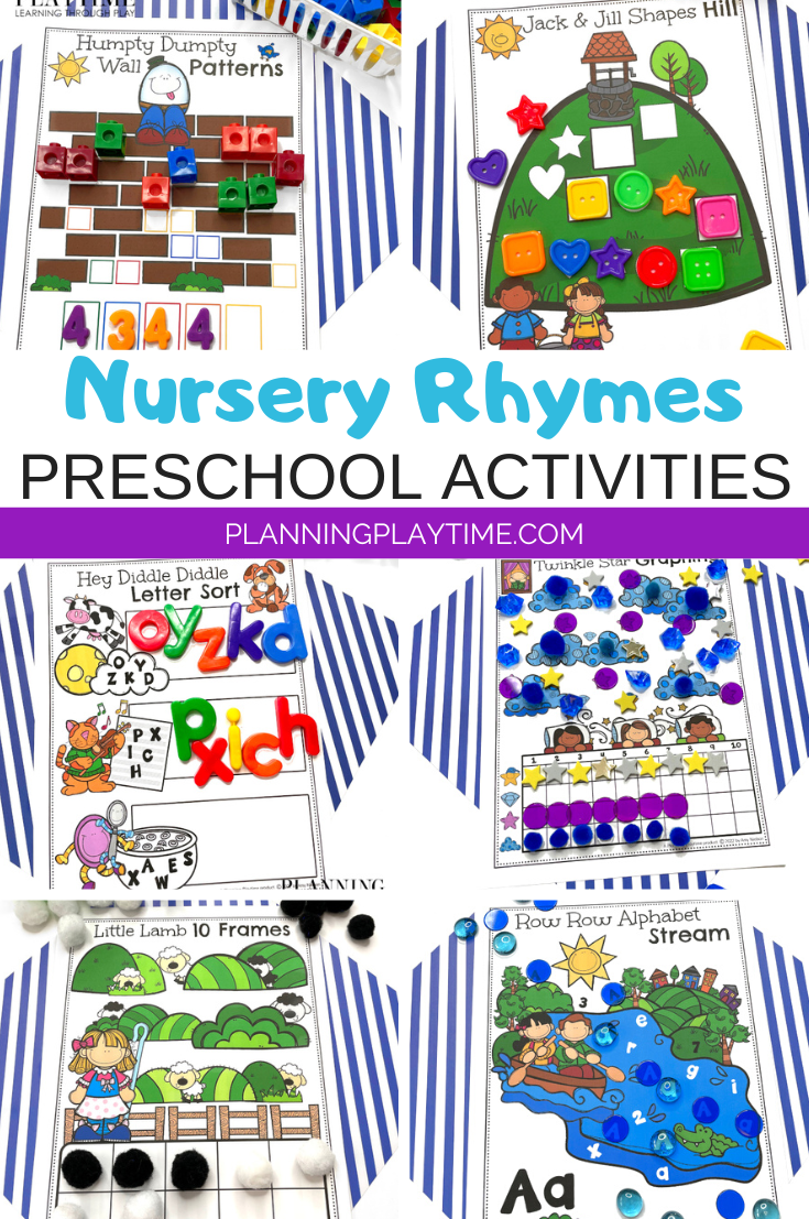 Nursery Rhymes For Preschool Activities Planning Playtime