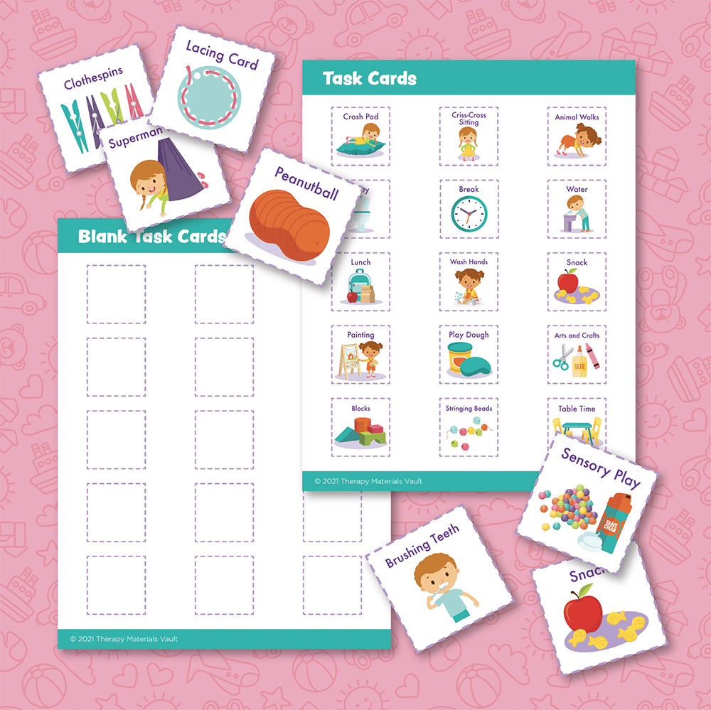 Occupational Therapy Visual Schedule TMV
