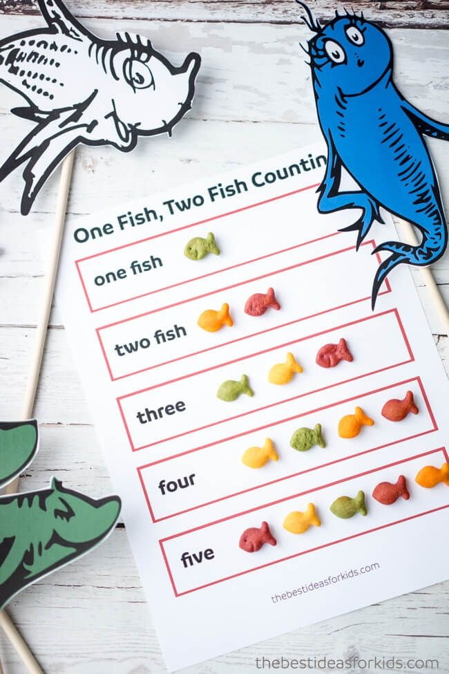 One Fish Two Fish Printable Activity One Fish One Fish Two Fish Dr 