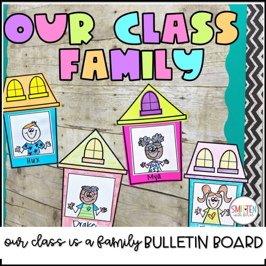 Our Class Is A Family Back To School Activities Read Aloud Back To