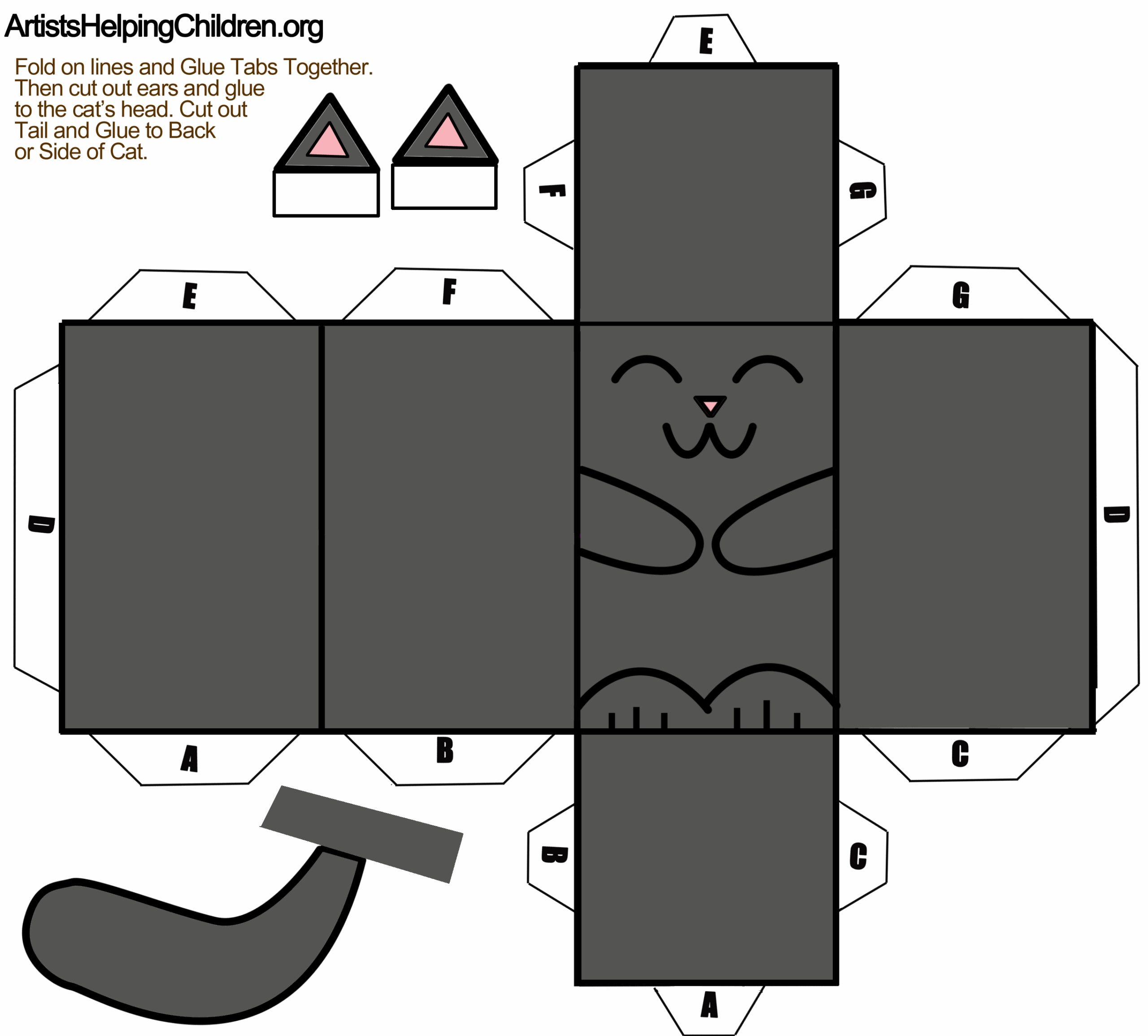 Paper Crafts Printable Templates