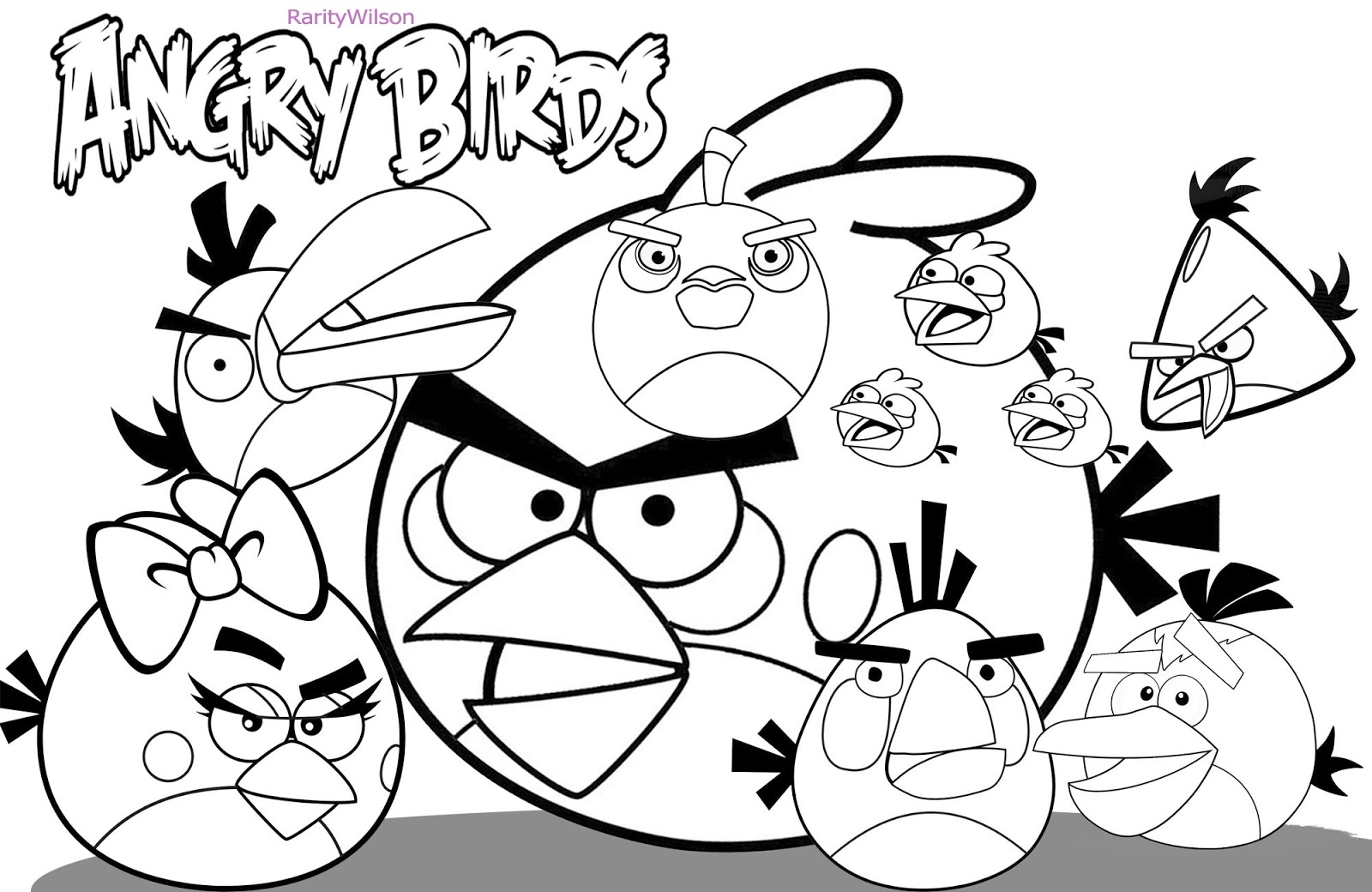 angry birds activities printable