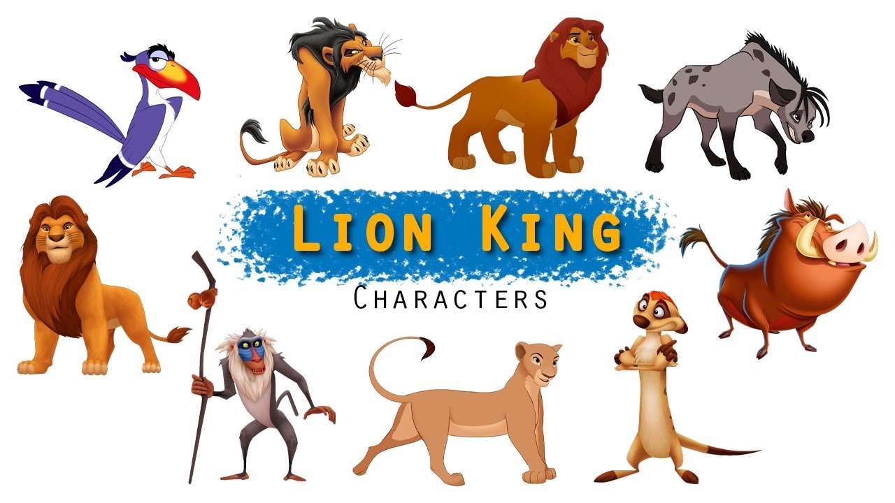 Picture Of The Lion King Characters Infoupdate
