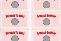 Pin On Printable Templates With Scratch Off Card Templates Various