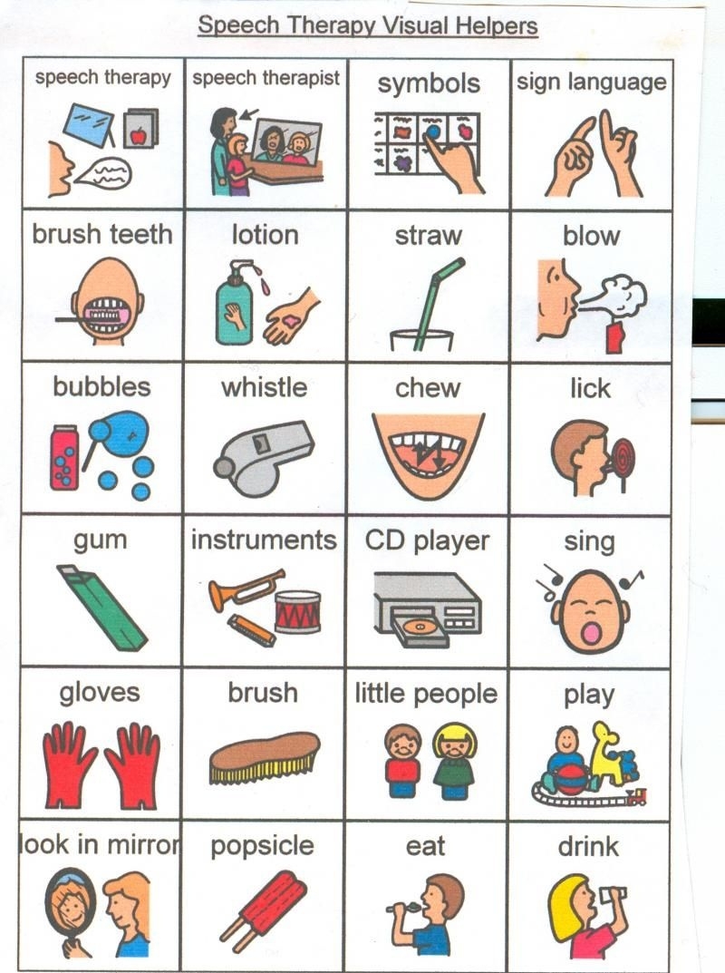 picture cards for autism printable