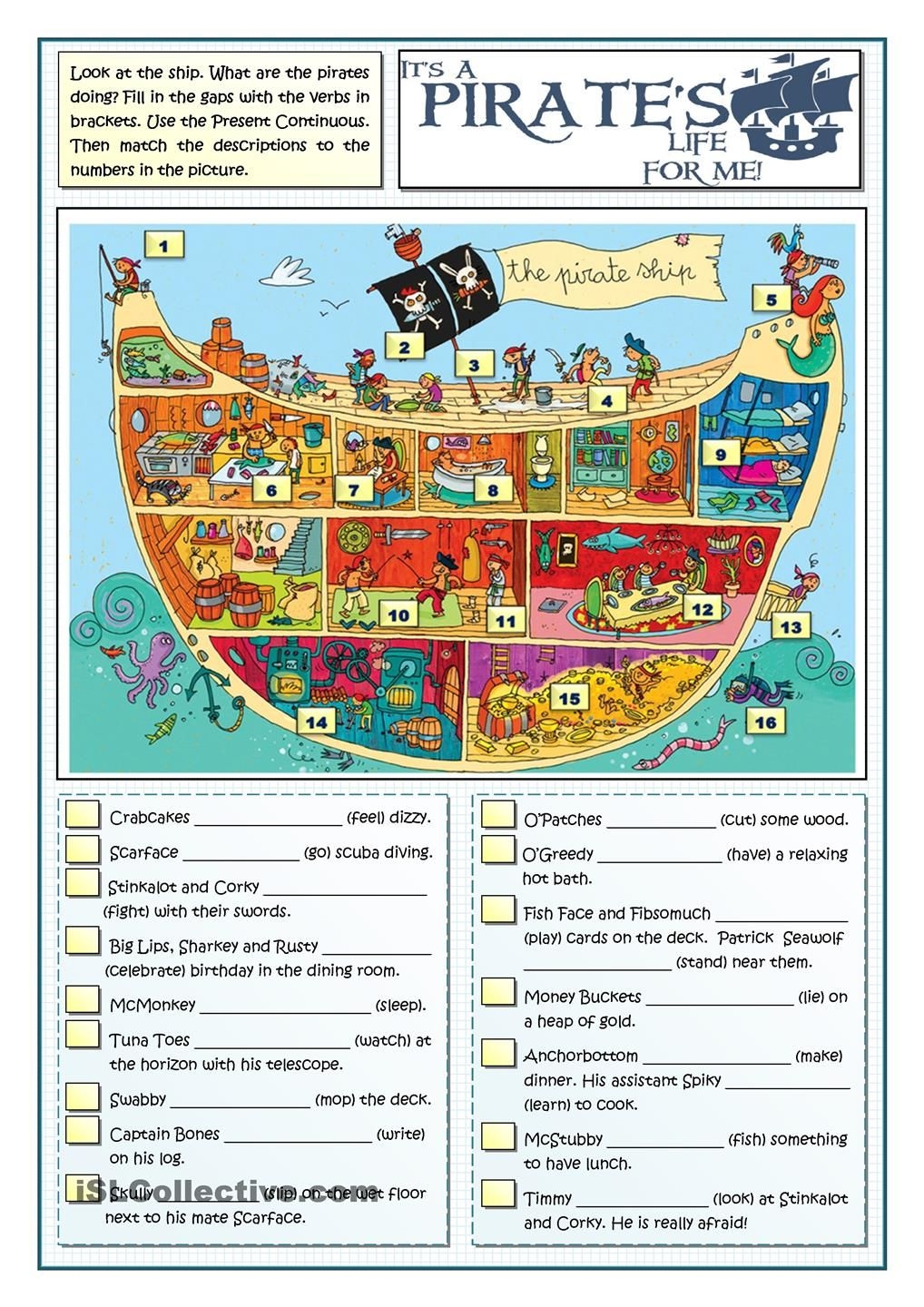 printable pirate activities