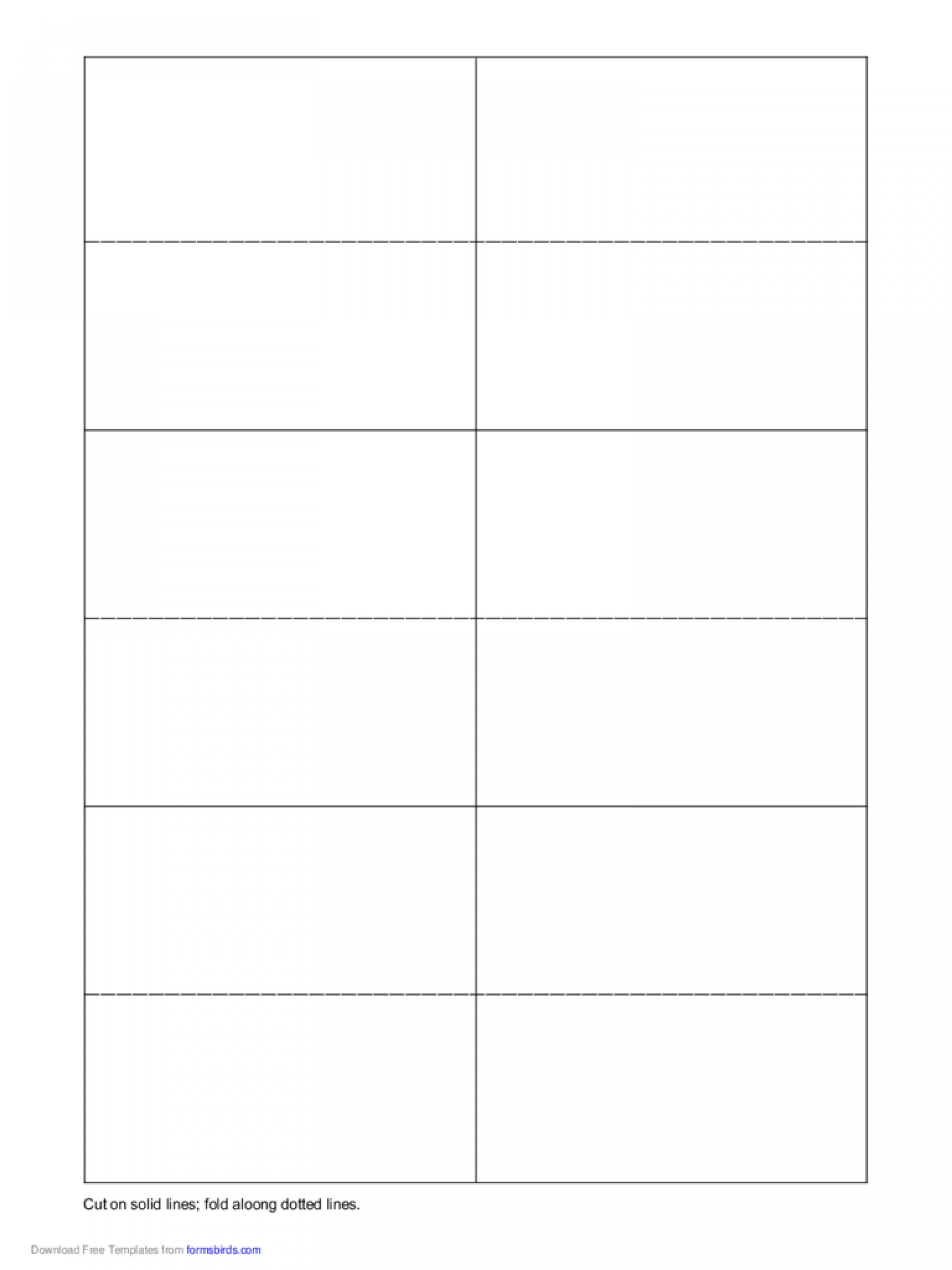 printable free place card template 6 per sheet