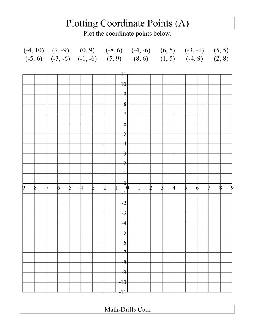 Plotting Coordinate Points A Free Printable Christmas Coordinate