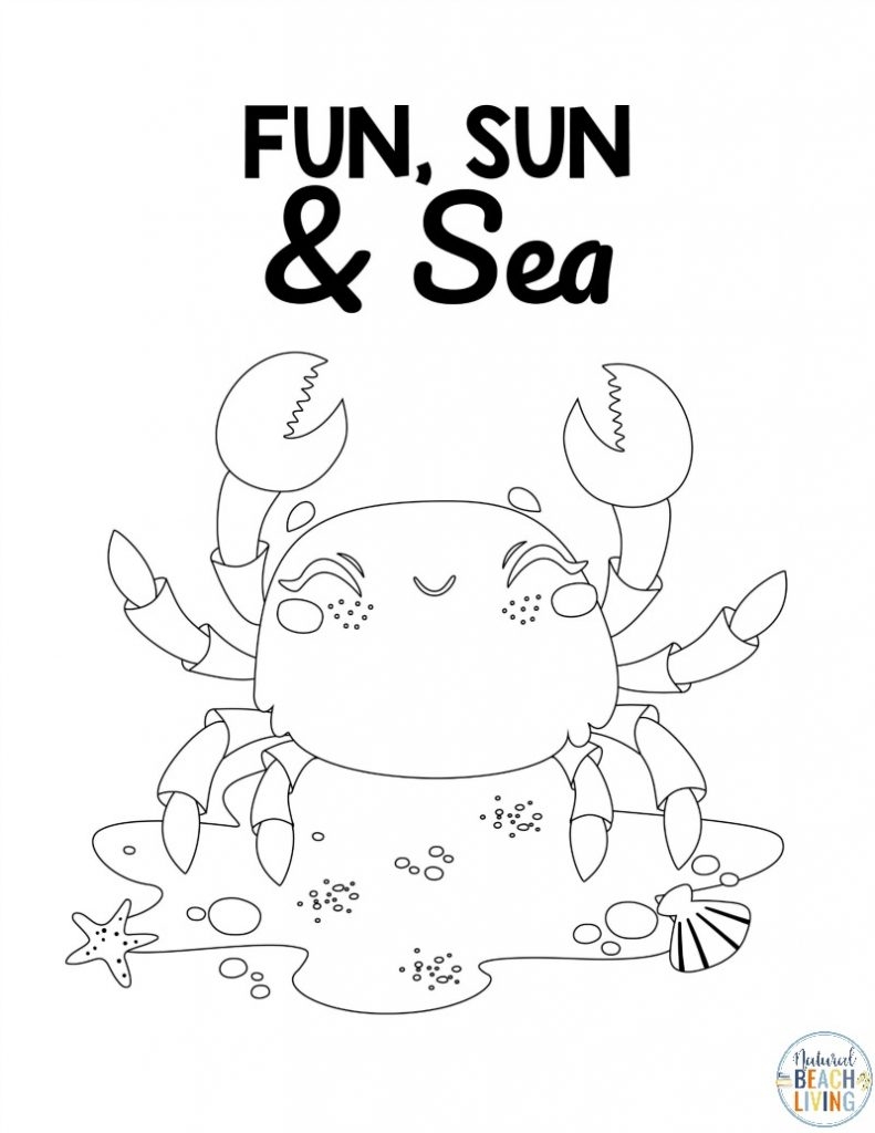 Preschool Beach Printables And Activities Natural Beach Living