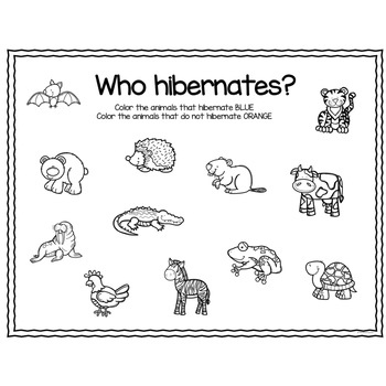 Preschool Hibernation Worksheets Printables Ronald Worksheets