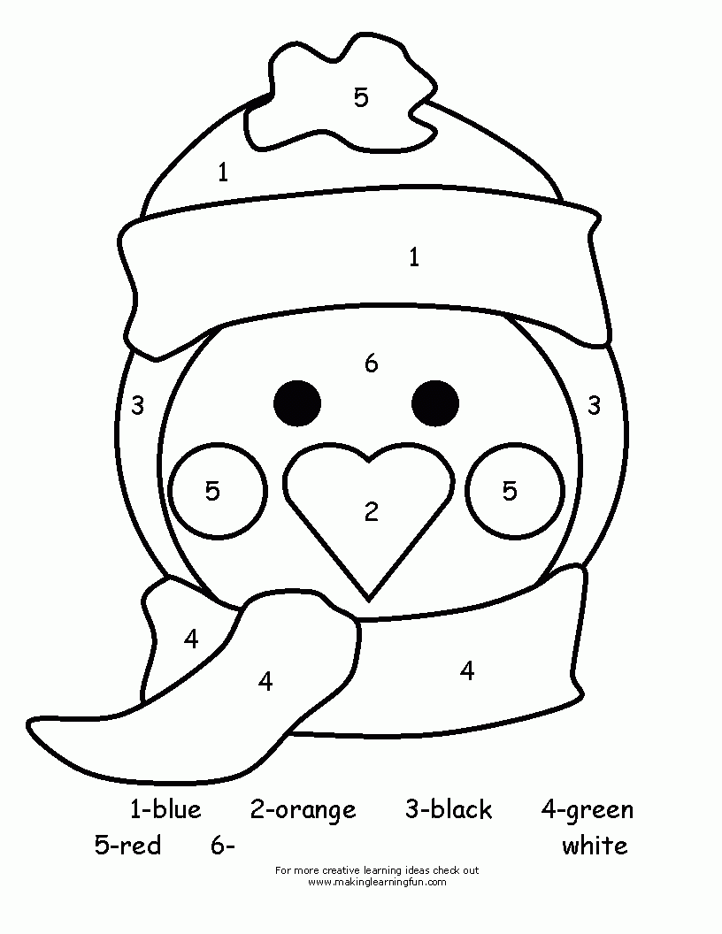 Preschool Winter Worksheets Printables