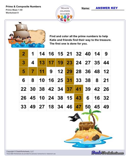 prime and composite numbers worksheets pdf