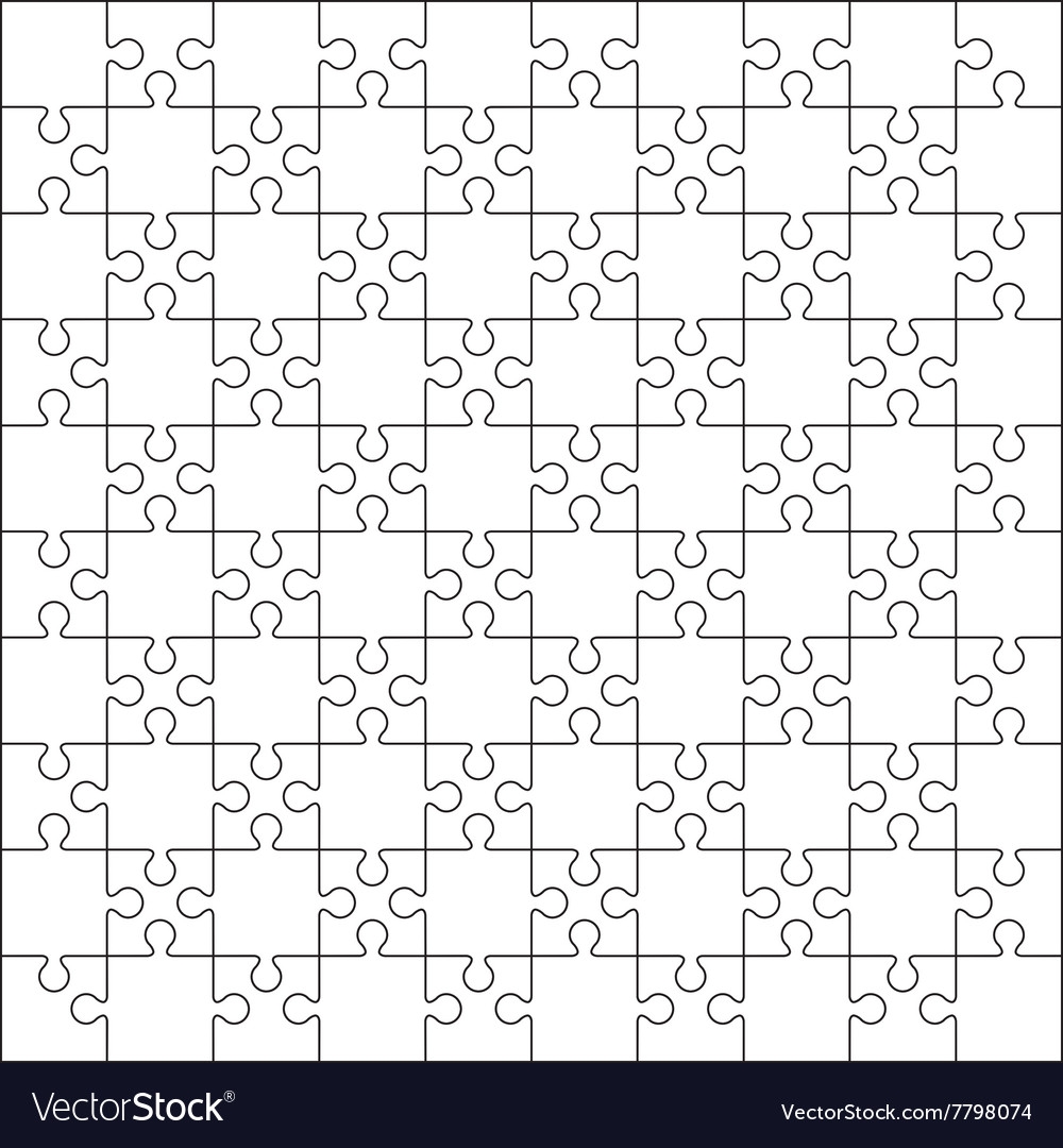 Printable 100 Piece Puzzle Template Printable Templates