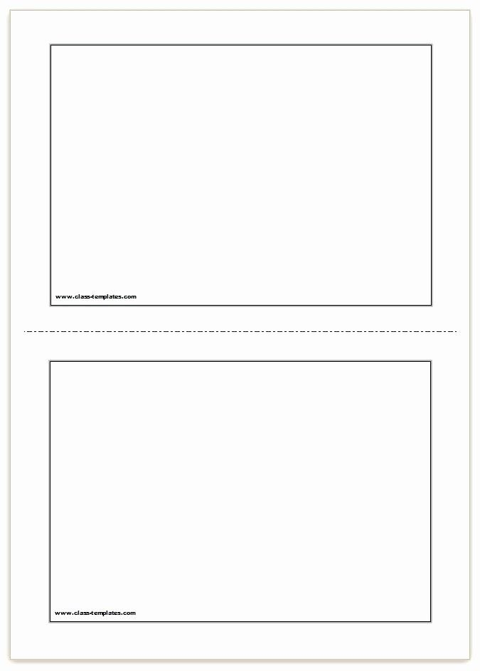 Printable 4X6 Index Card Template Linda Bail