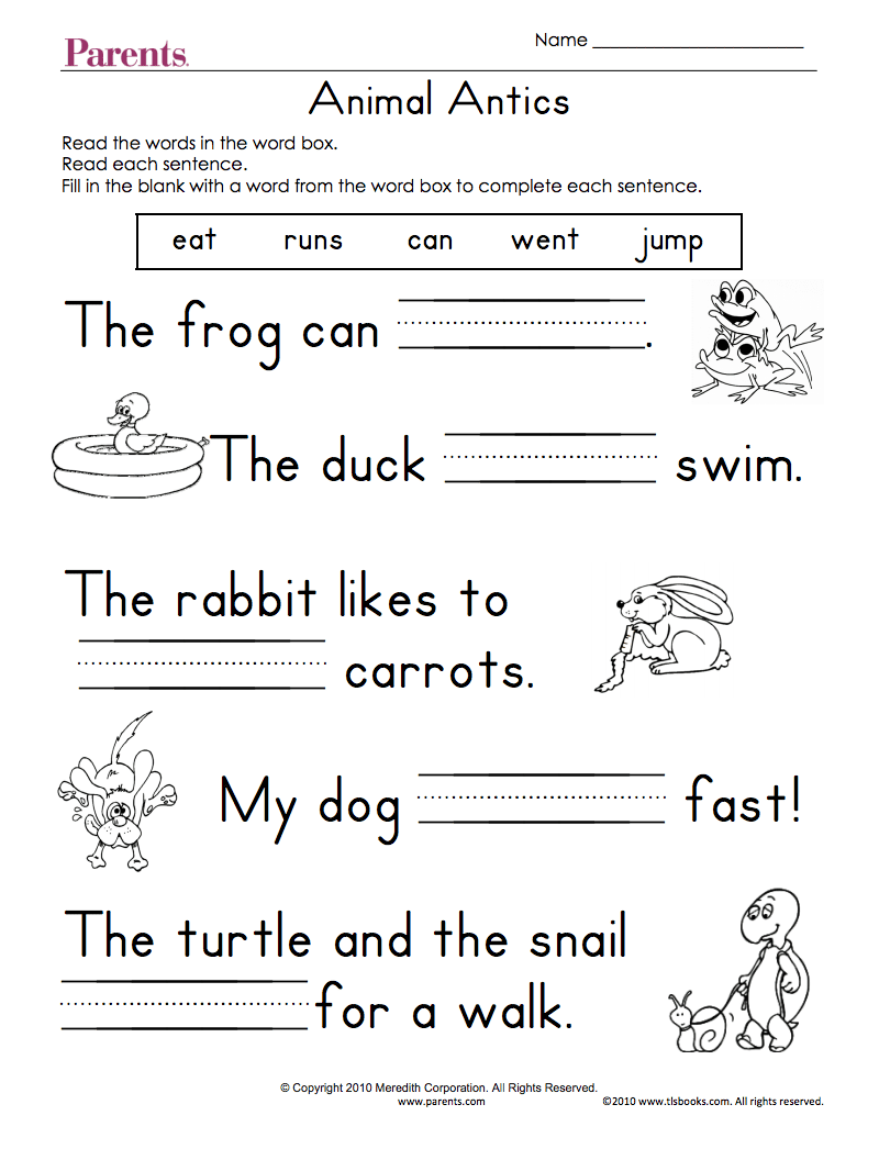 Printable Activities For 7 Year Olds