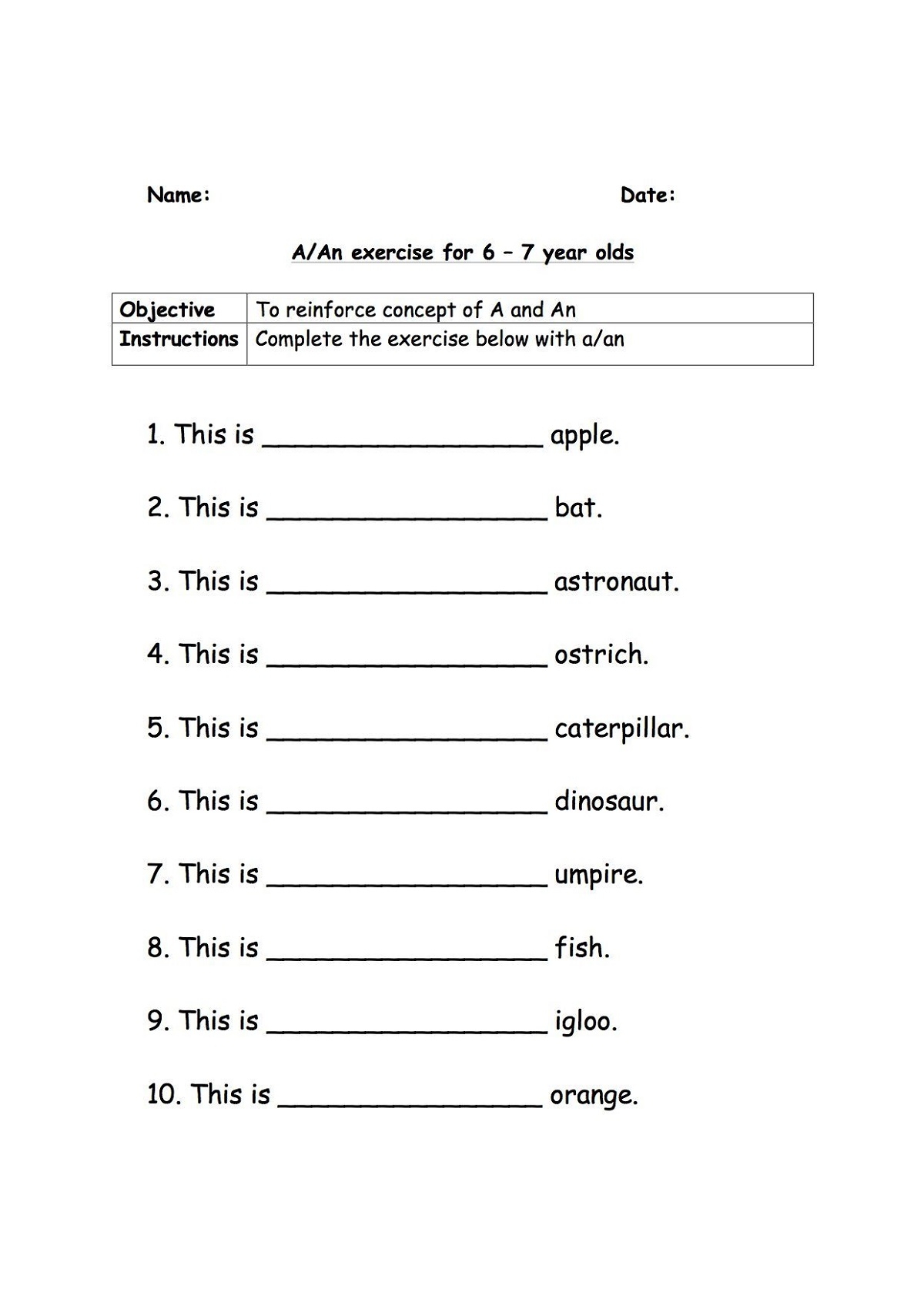 Printable Activities For 7 Year Olds Pdf