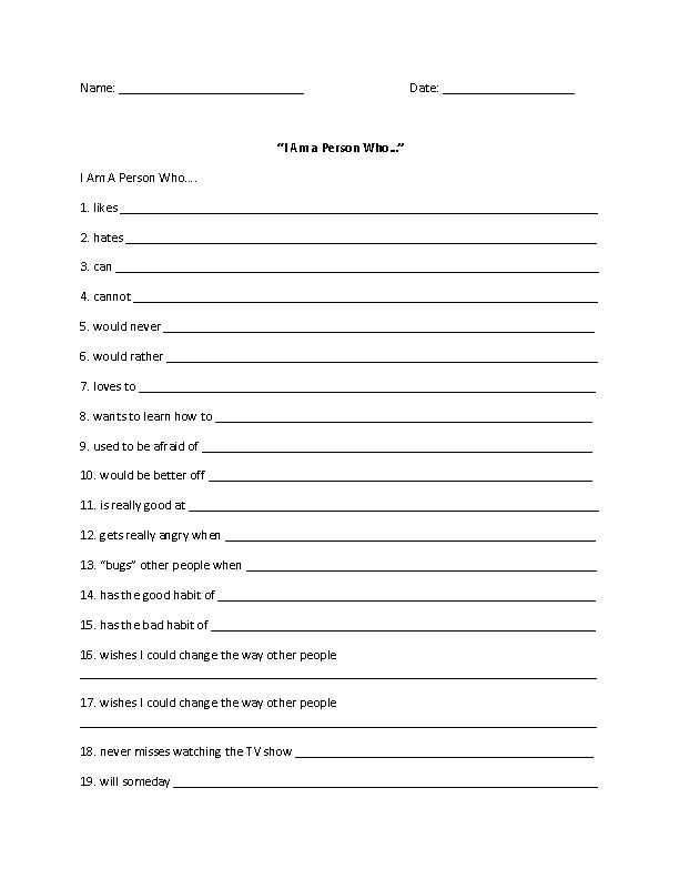 Printable Activities For Inmates