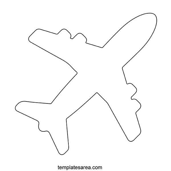Printable Airplane Templates Artofit