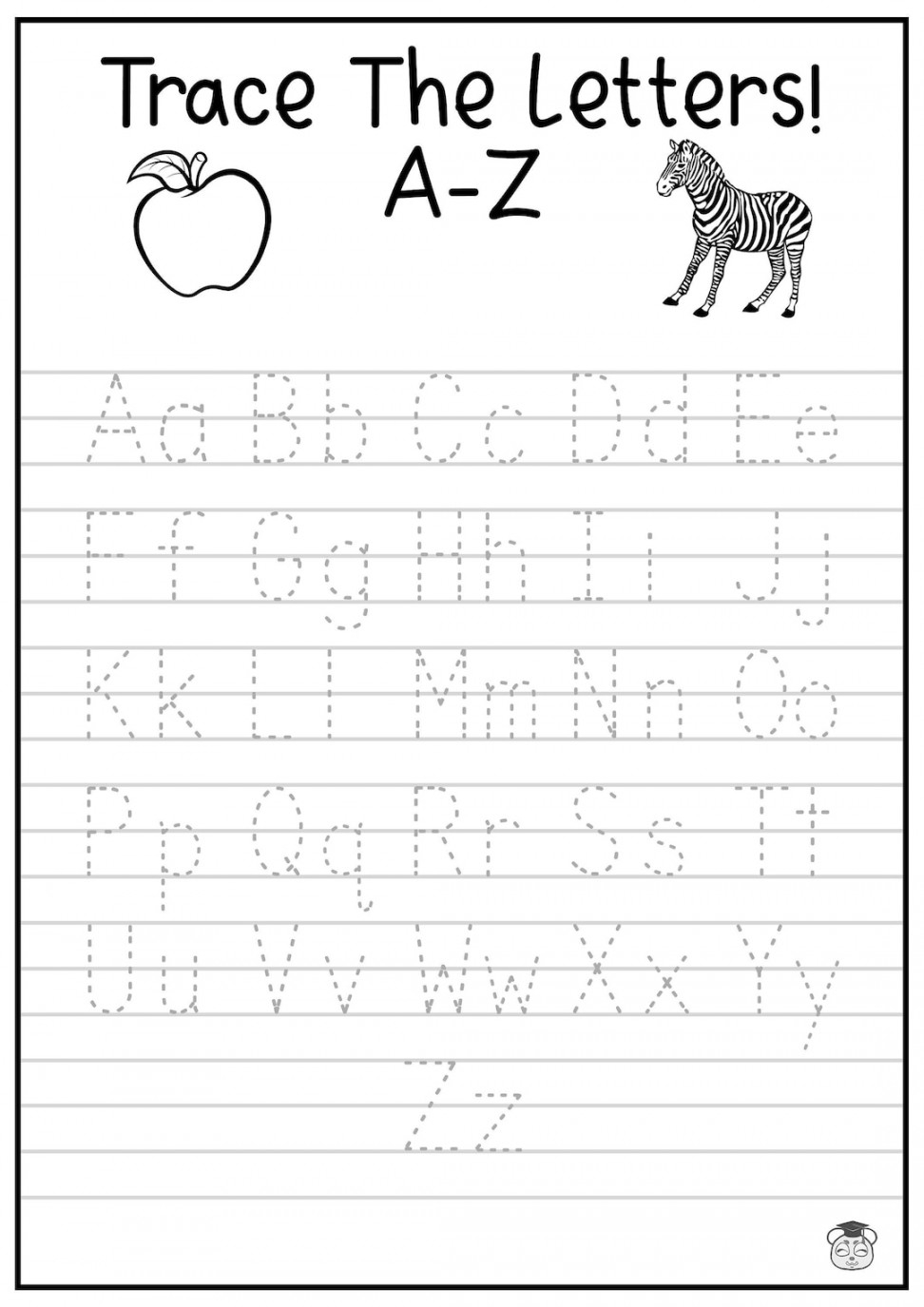 a to z alphabet pictures printable