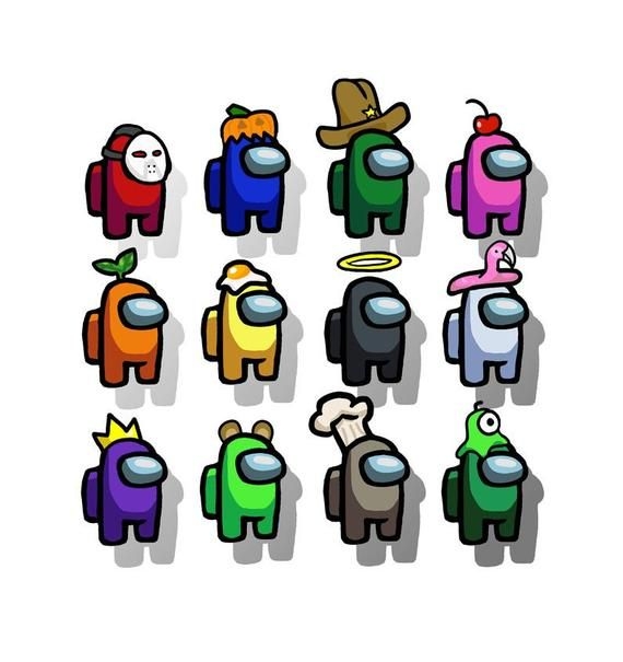Printable Among Us Characters