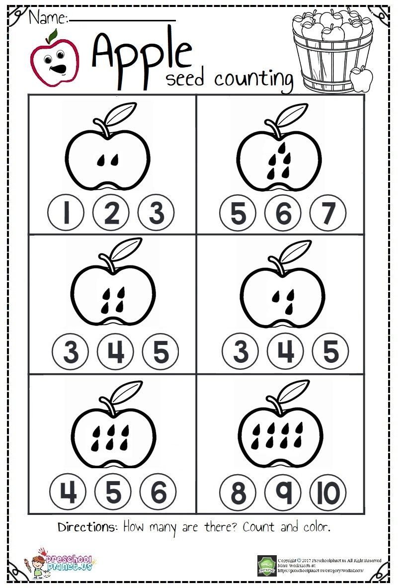 Printable Apple Activities For Preschoolers Printable Free Templates