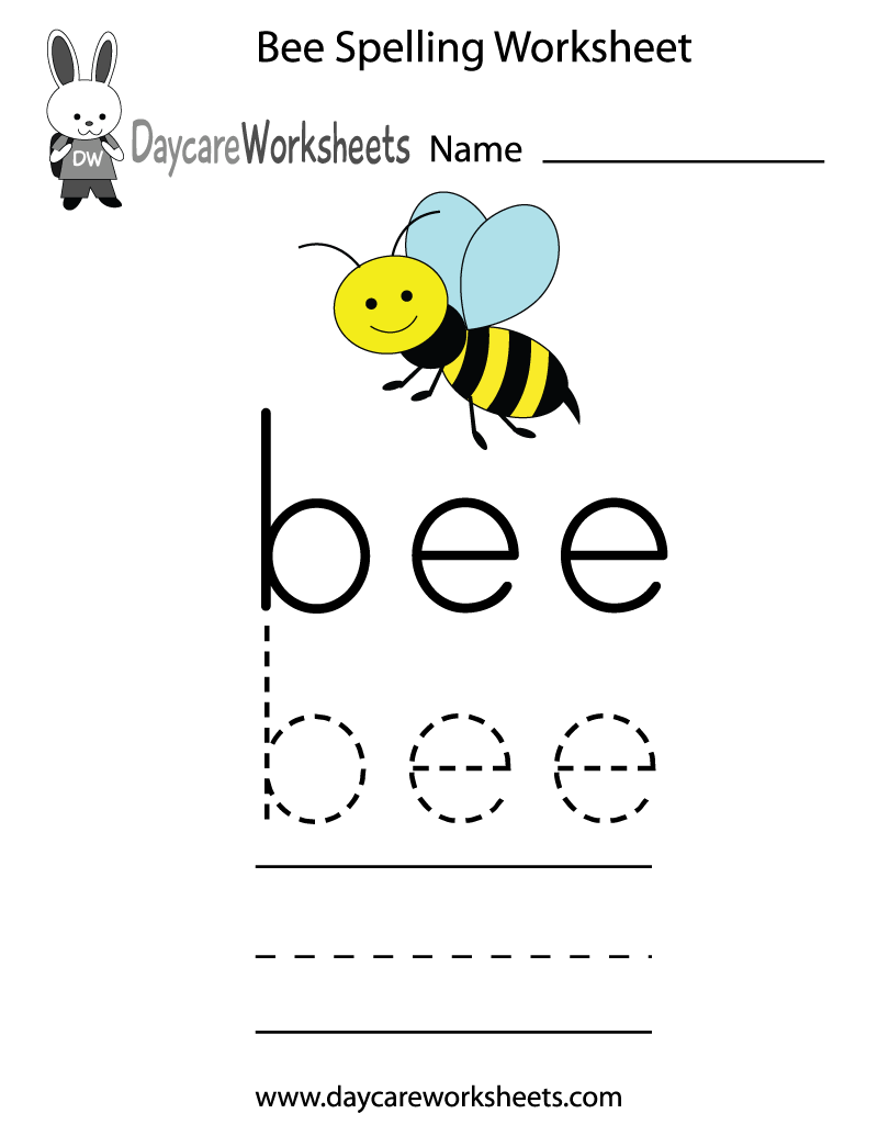 Printable Bee Activity Sheets