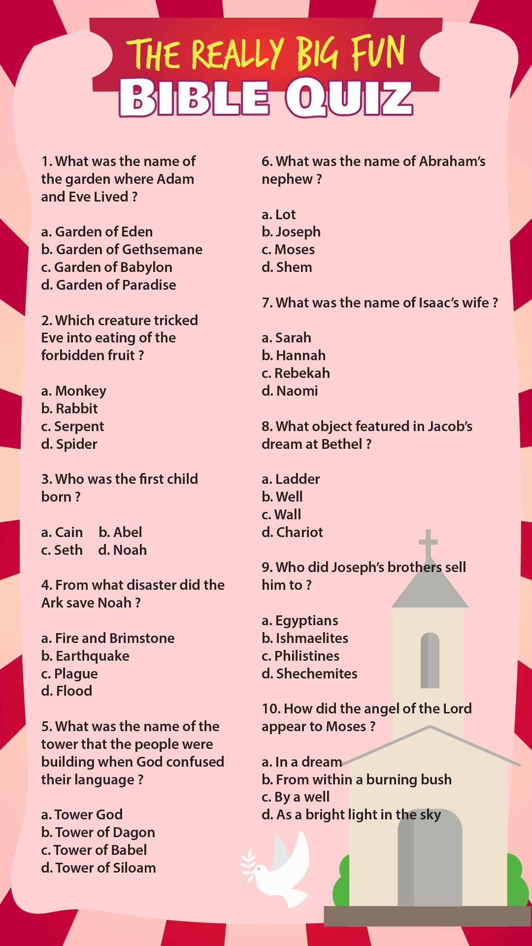 free printable bible trivia game