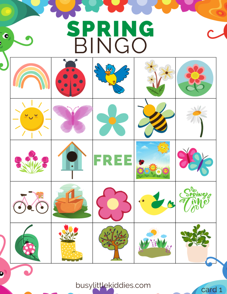 Printable Bingo For Kids Fillable Form 2023