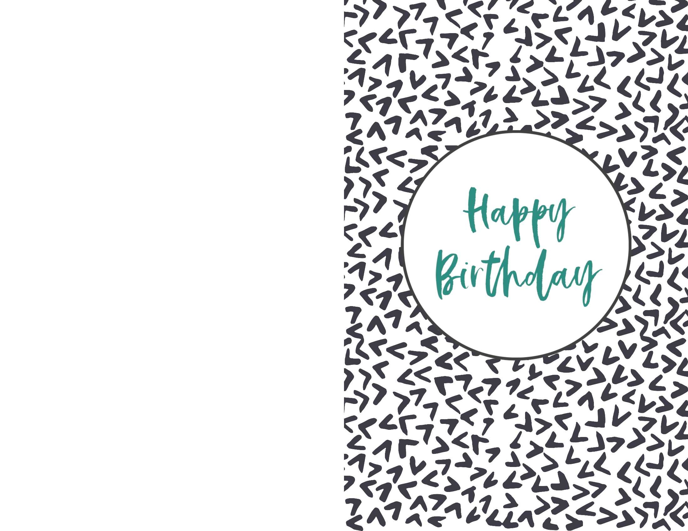 Printable Birthday Cards Foldable Colona rsd7 Regarding Foldable